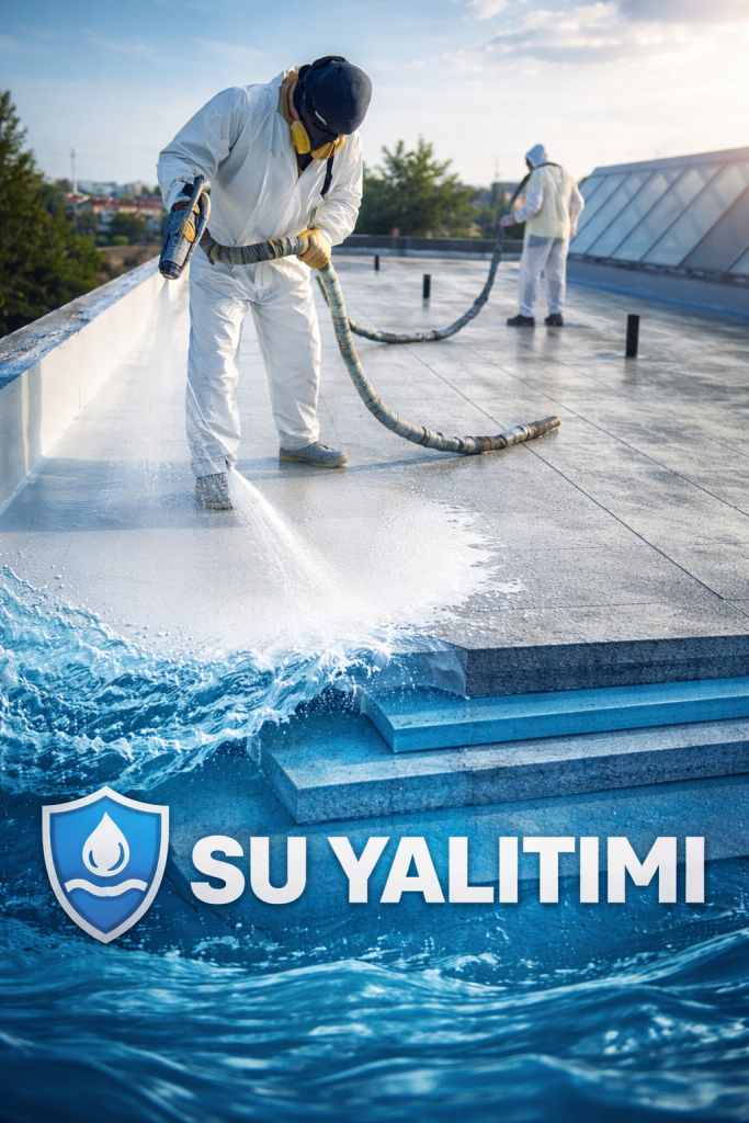 su yalıtımı uygulaması anı